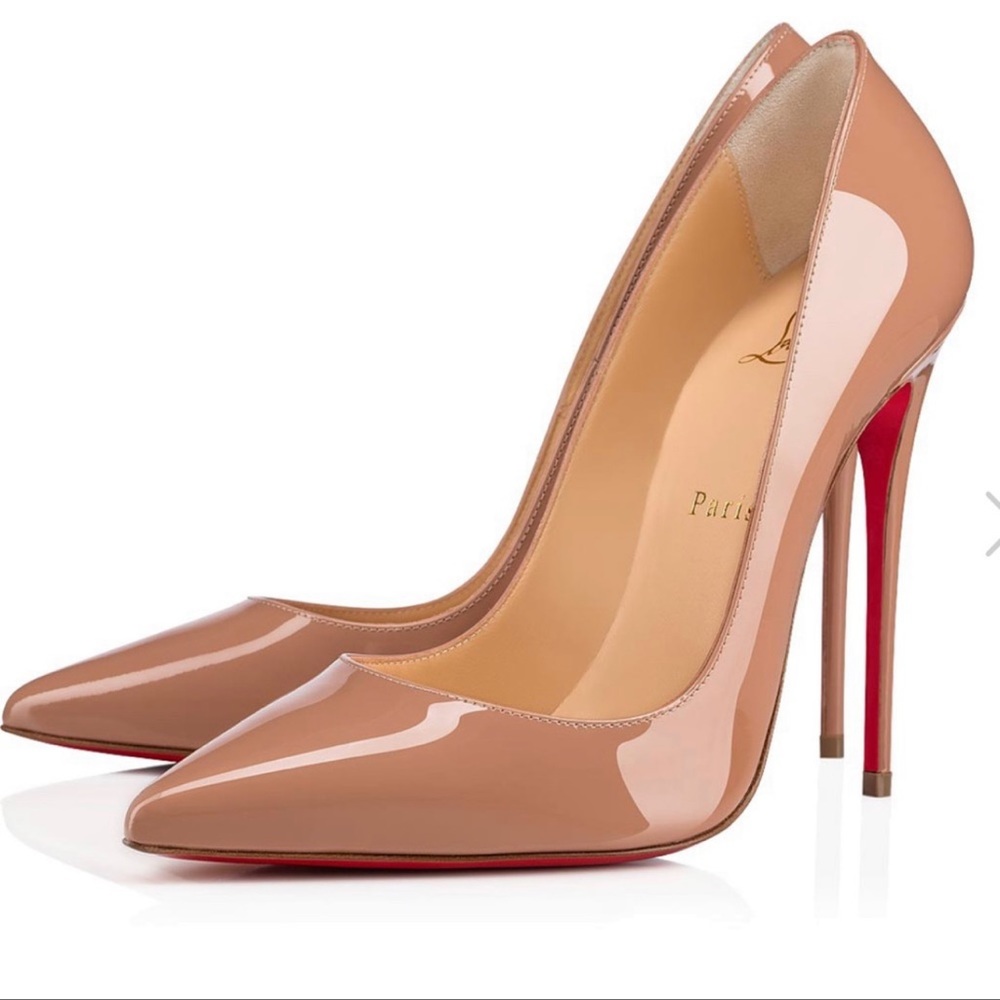Christian Louboutin So Kate Nude Stiletto